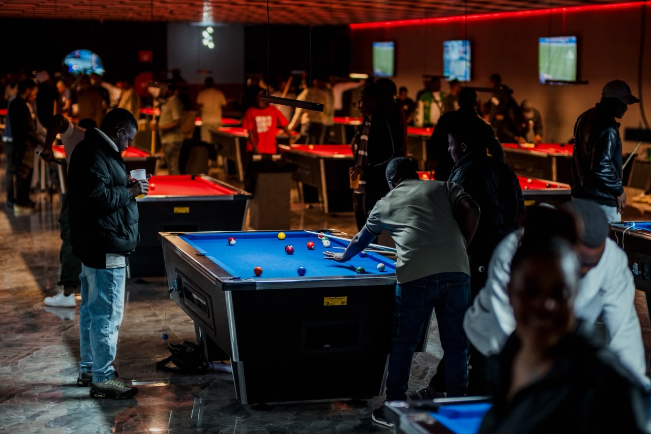 Mavericks Sports Bar atmosphere